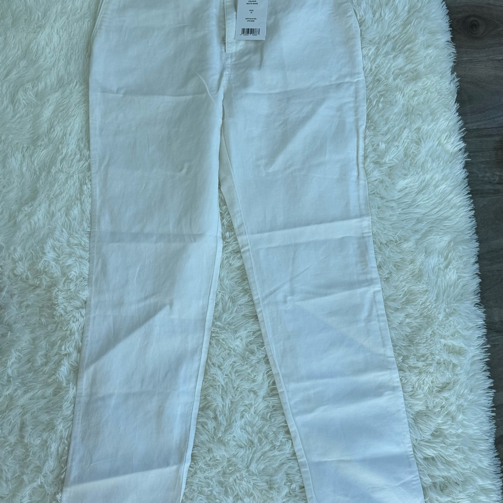 Orlebar Brown White Linen Pants
